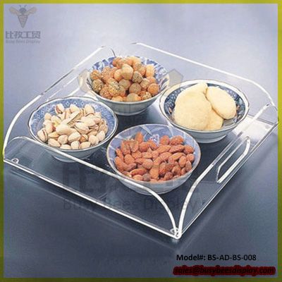 Hotel supplies acrylic Serving Trays