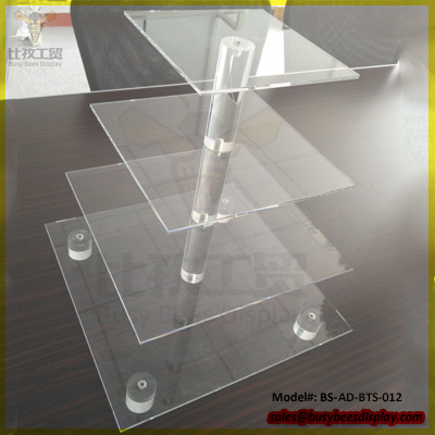 Acrylic Display Round Square Stands