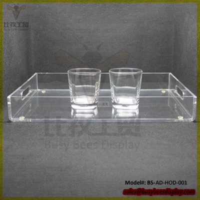 Acrylic Trays with Handles