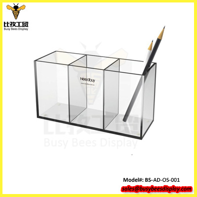 2019 new product daily use clear acrylic pen holder display